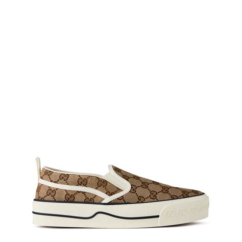 gucci trainers women sale|Gucci slip on trainers.